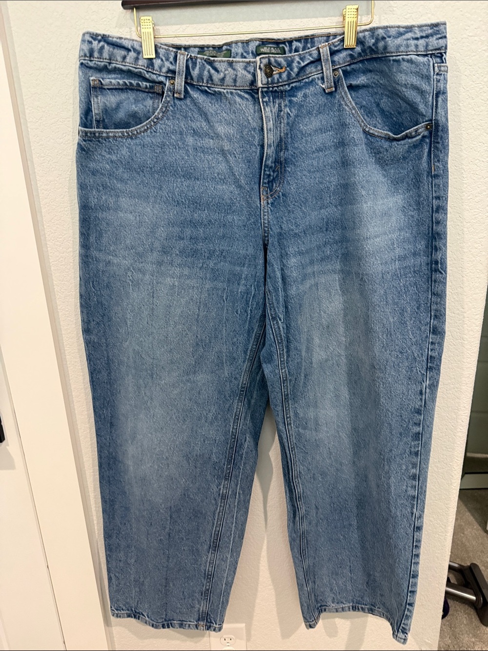 wild fable mid rise 90’s relaxed straight Light Blue Jeans